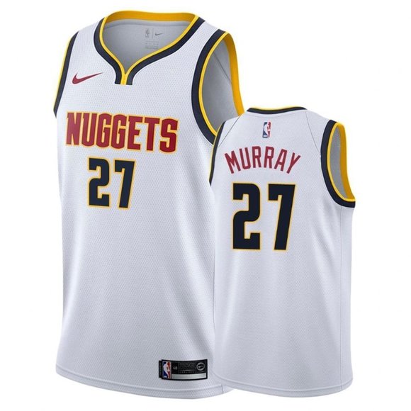 jamal murray white jersey
